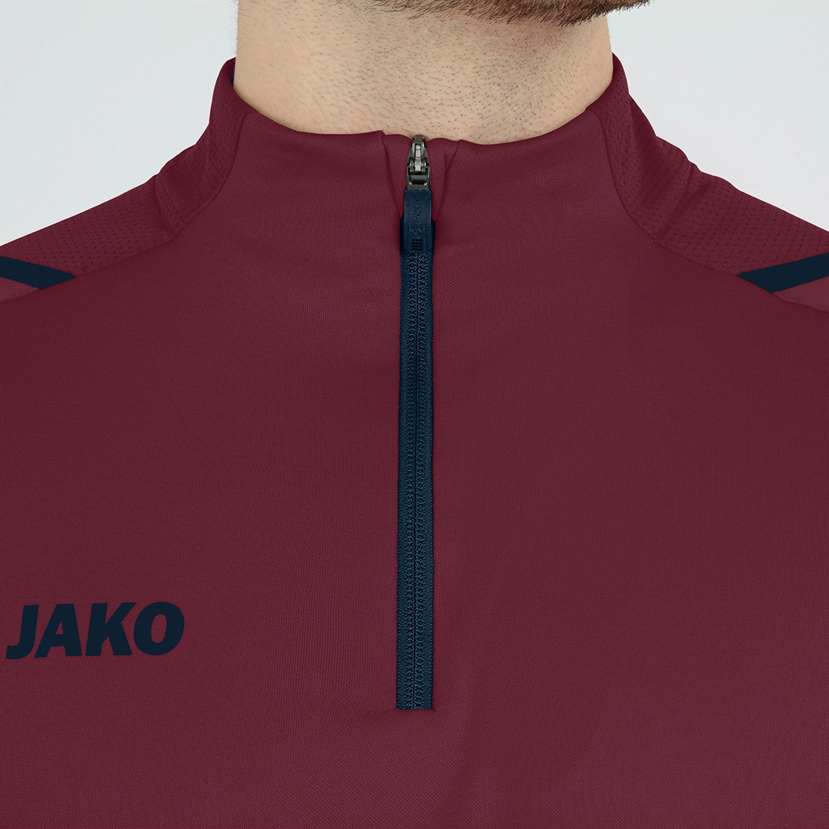 JAKO Ziptop_Challenge 8621K 132 maroon/marine