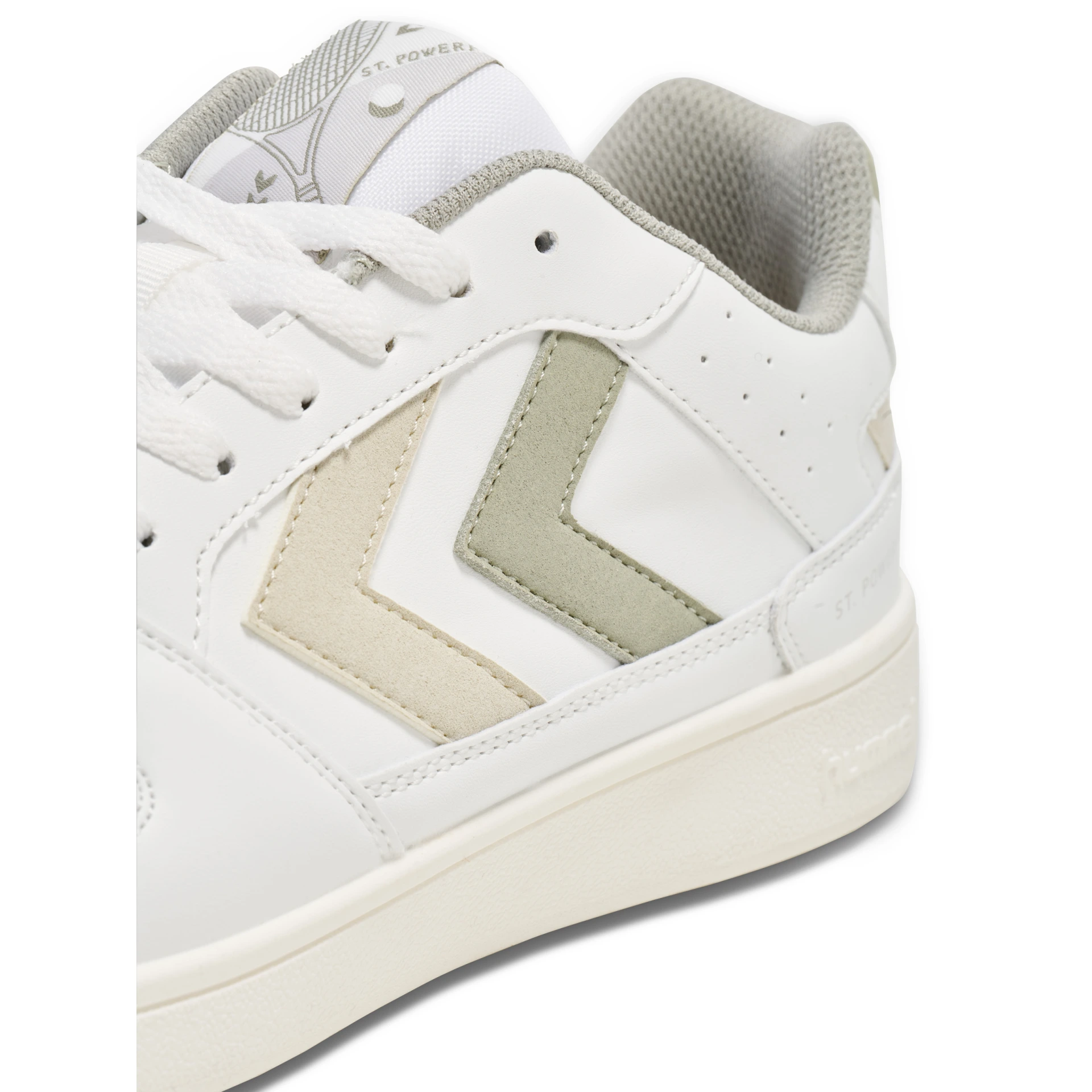 HUMMEL ST_POWER_PLAY_WMNS 222816 9561 WHITE/SEAGRASS/BONE WHITE