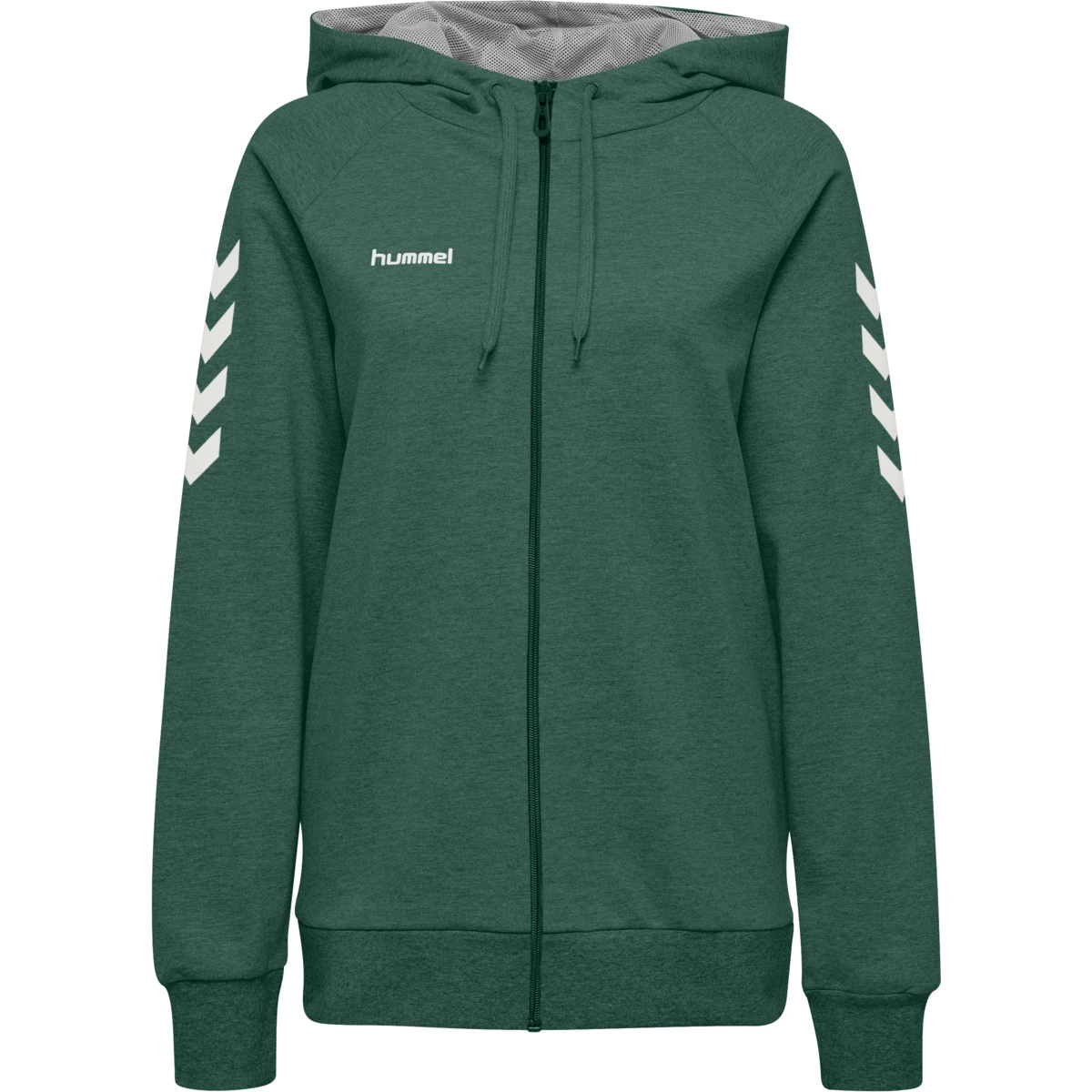 HUMMEL Damen_Kapuzensweat_GO 204232 6140 EVERGREEN