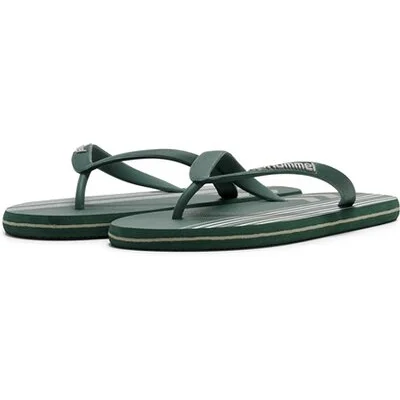 HUMMEL Herren_Flip_Flops_MULTI_STRIPE_FLIP_FLOP 218702 6098 JUNGLE GREEN