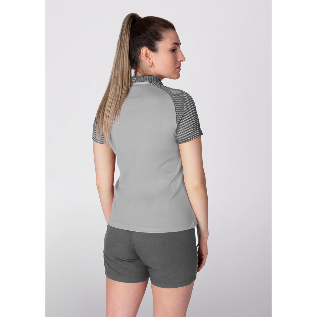 JAKO Polo_Performance 6322 845 soft grey/steingrau