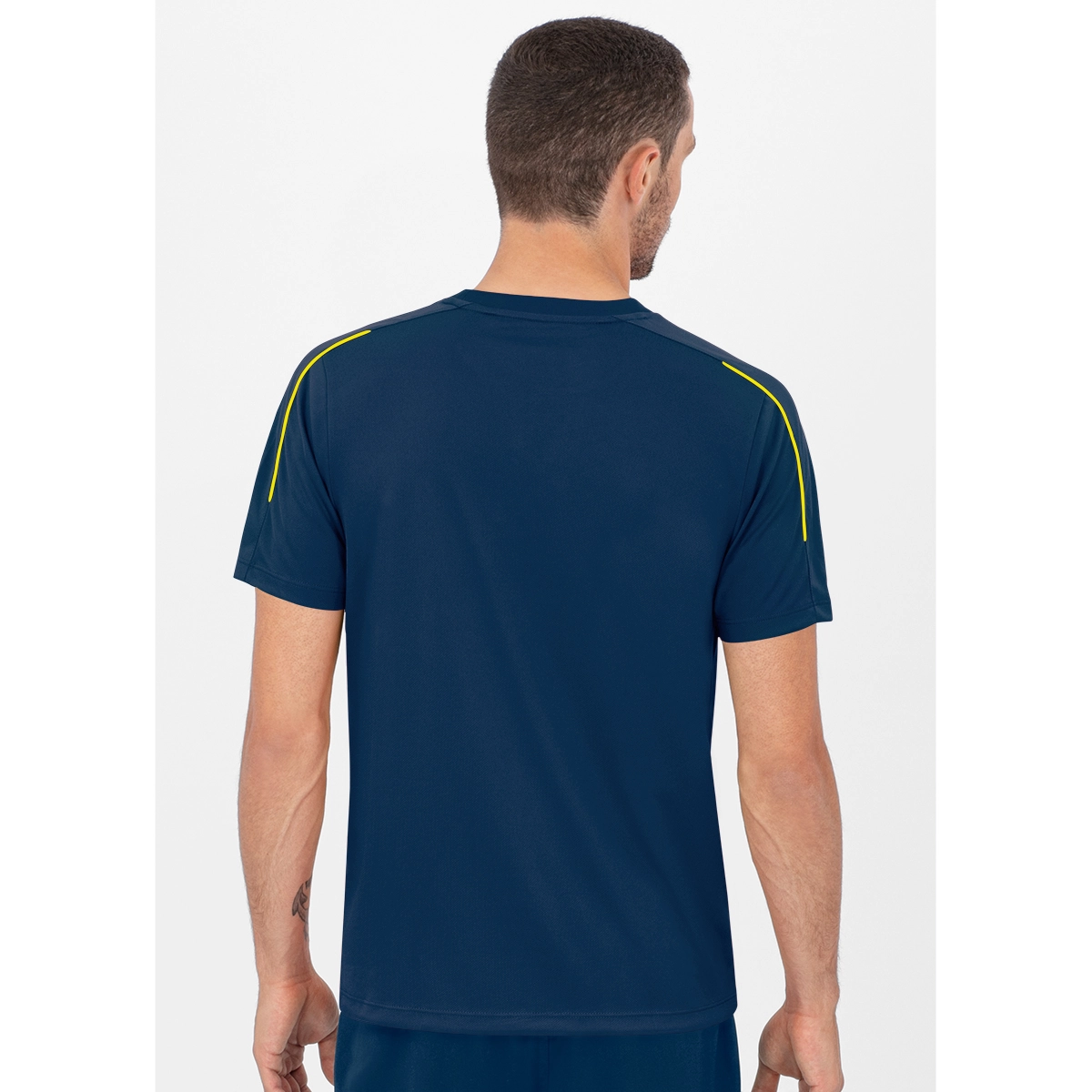 JAKO Herren_T_Shirt_Classico 6150 42 nightblue/citro