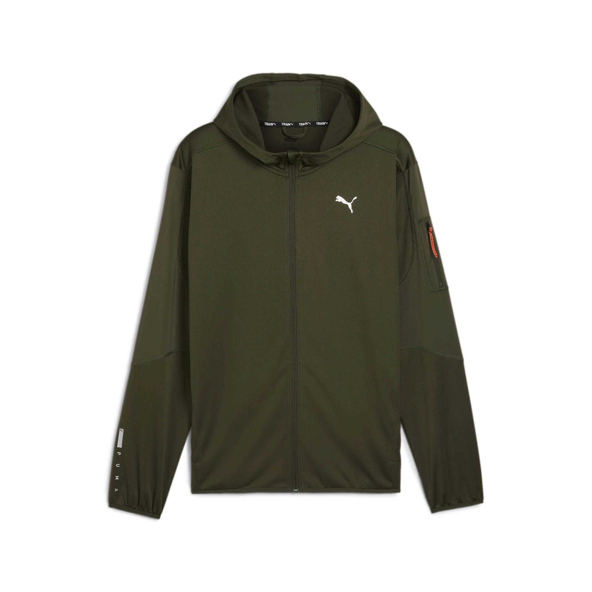 PUMA M_Puma_Flex_Panelled_Jacket 525709 080 Dark Olive