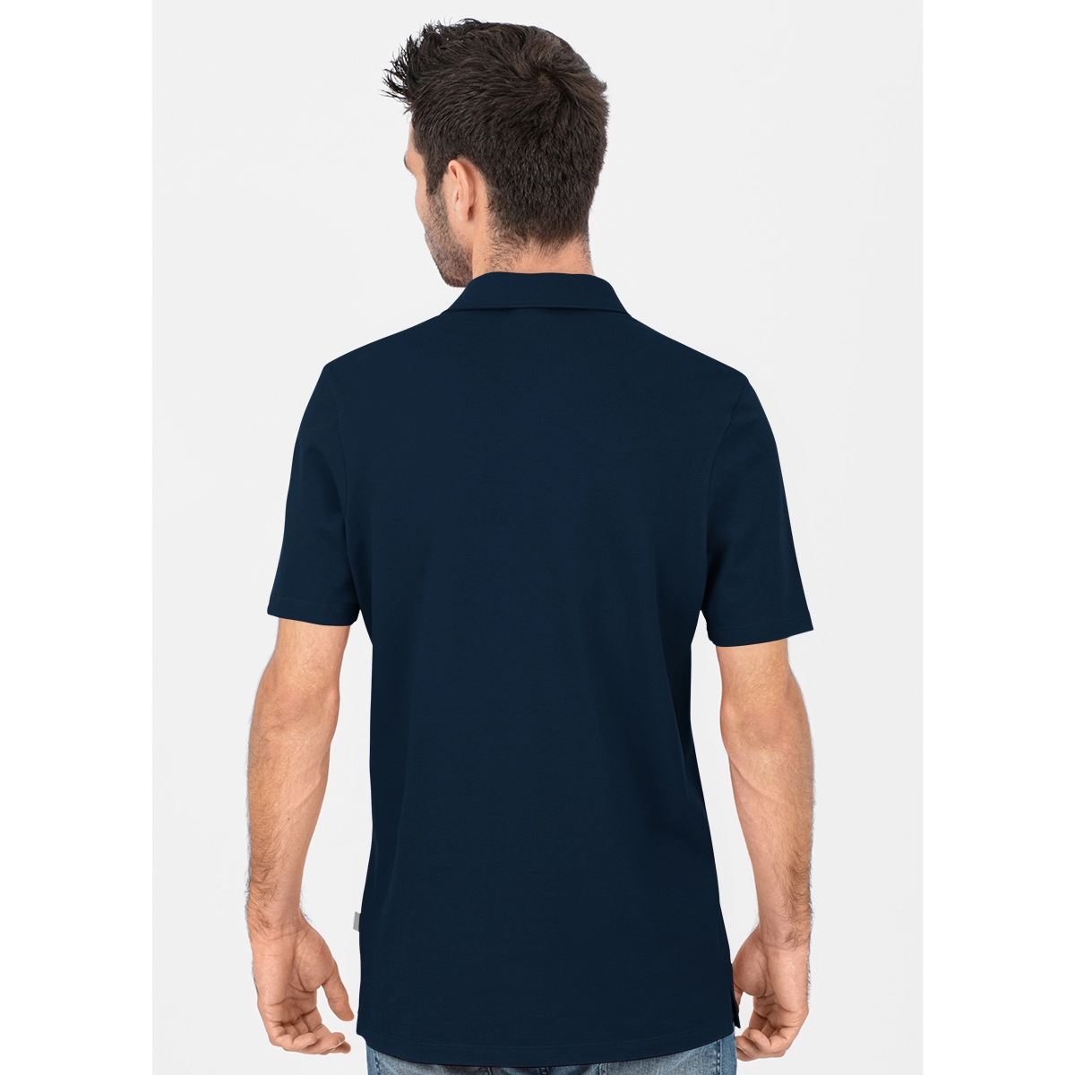 JAKO Polo_Organic_Stretch C6321D 900 marine