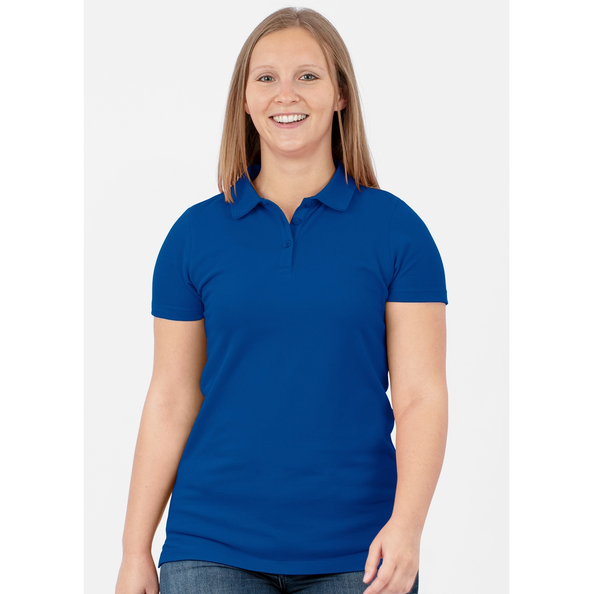 JAKO Polo_Organic_Stretch C6321D 400 royal